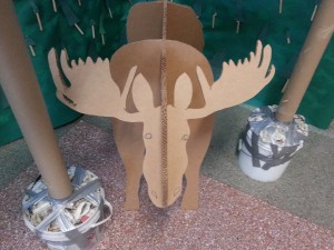 2015 NW Cardboard Sculpted Moose